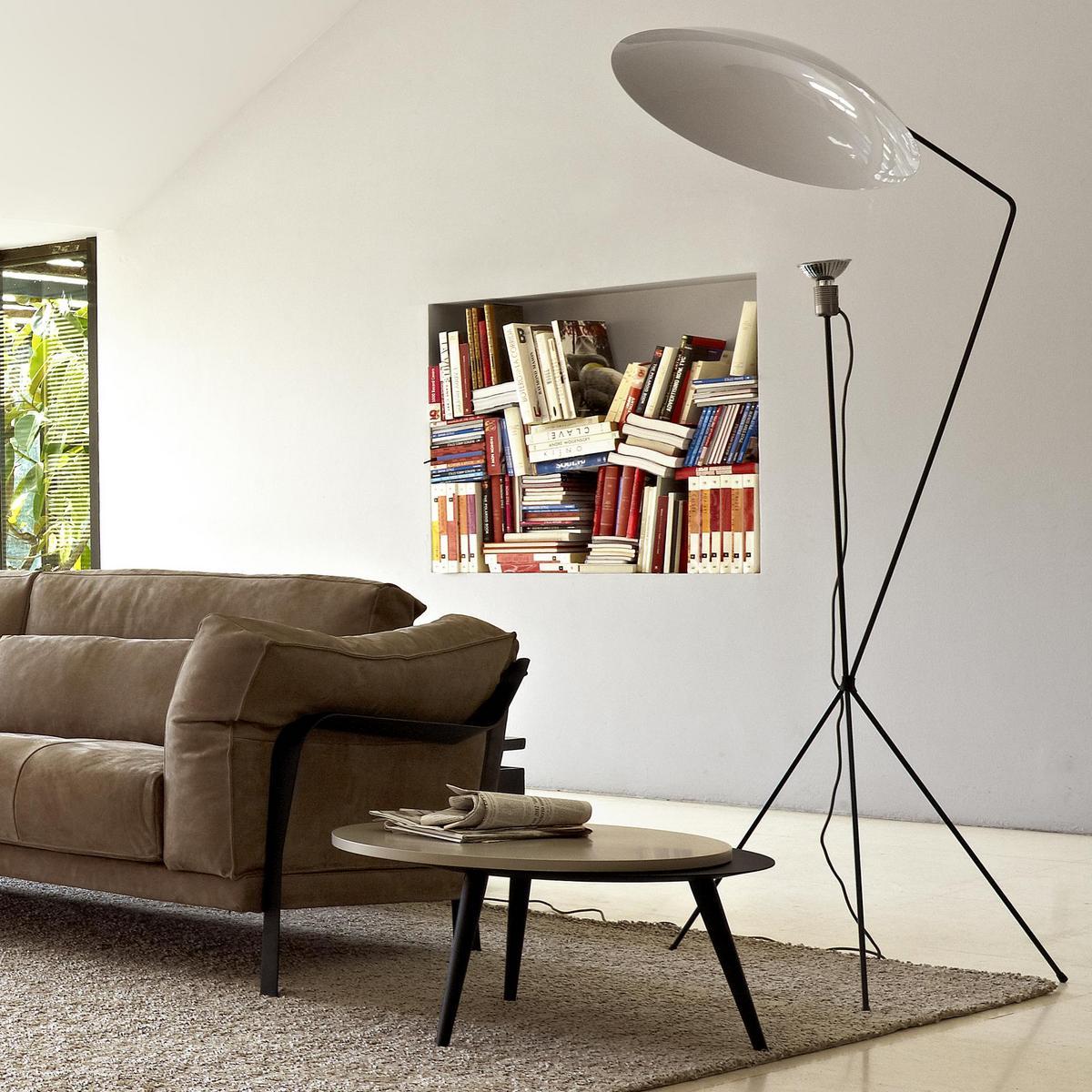 LED steel floor lamp | Solveig by Ligne Roset