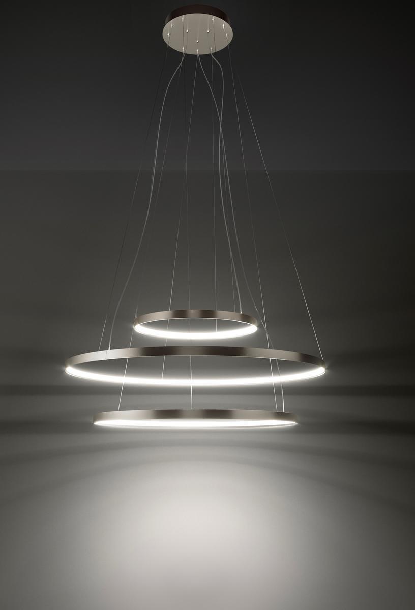 LED pendant lamp | Zero Round by Panzeri