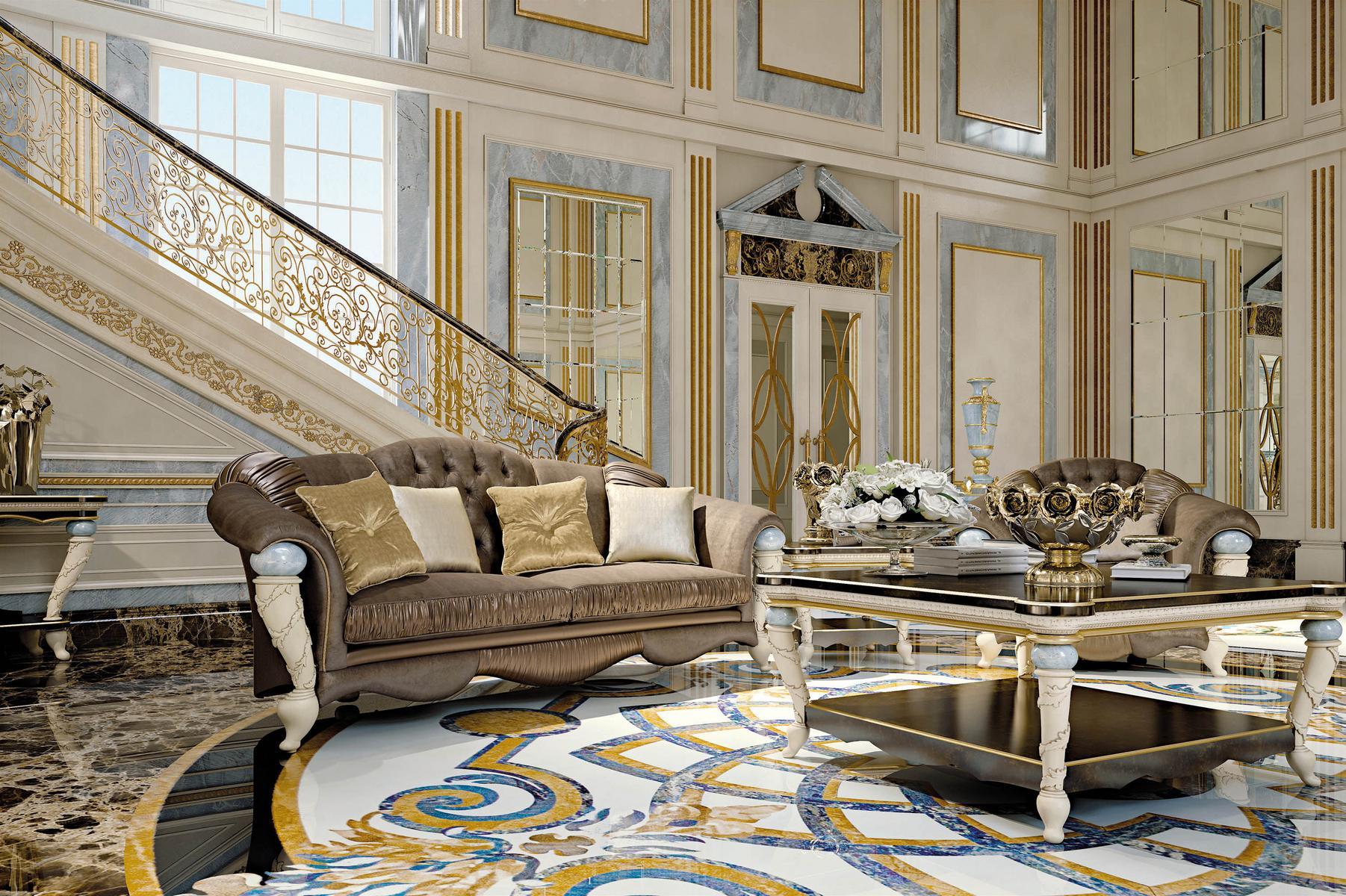 3 seater fabric leisure sofa | Prestige by Turri