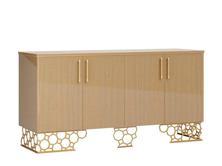Wooden sideboard with doors | Jenny by Volpi
