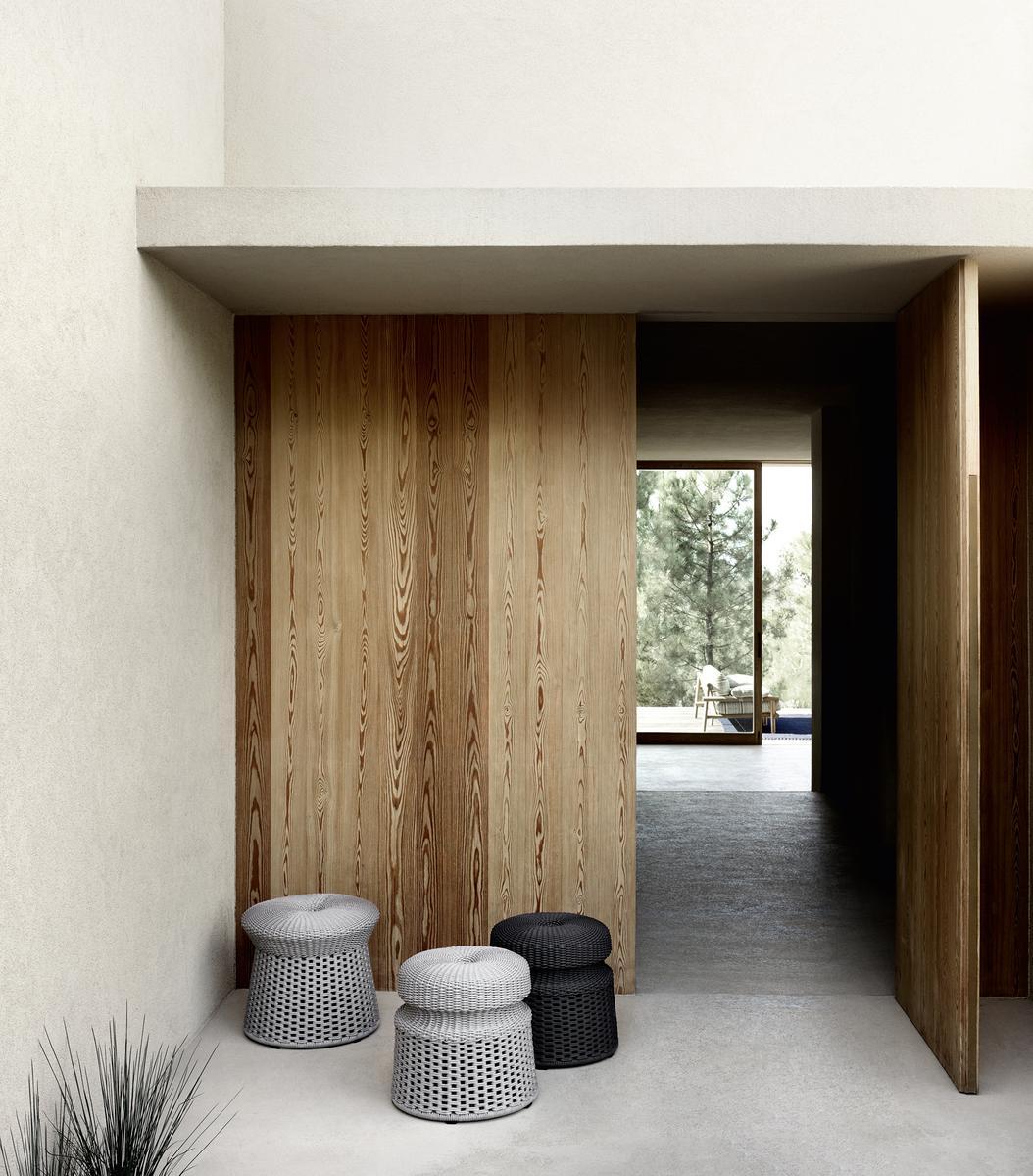 Polypropylene garden stool | Hospes by B&B Italia