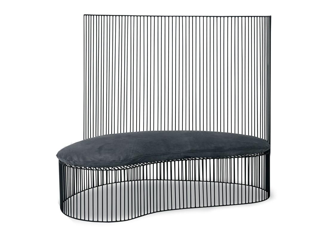 High-back bench | Ginestra Vestita by Baxter