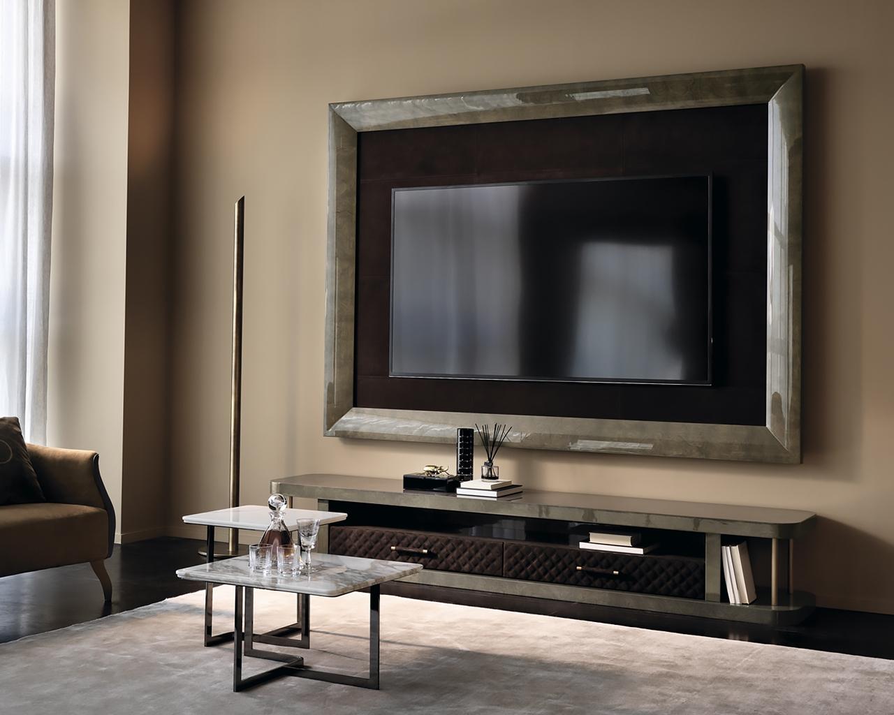 Metal tv furniture with drawers | Zeus by Daytona