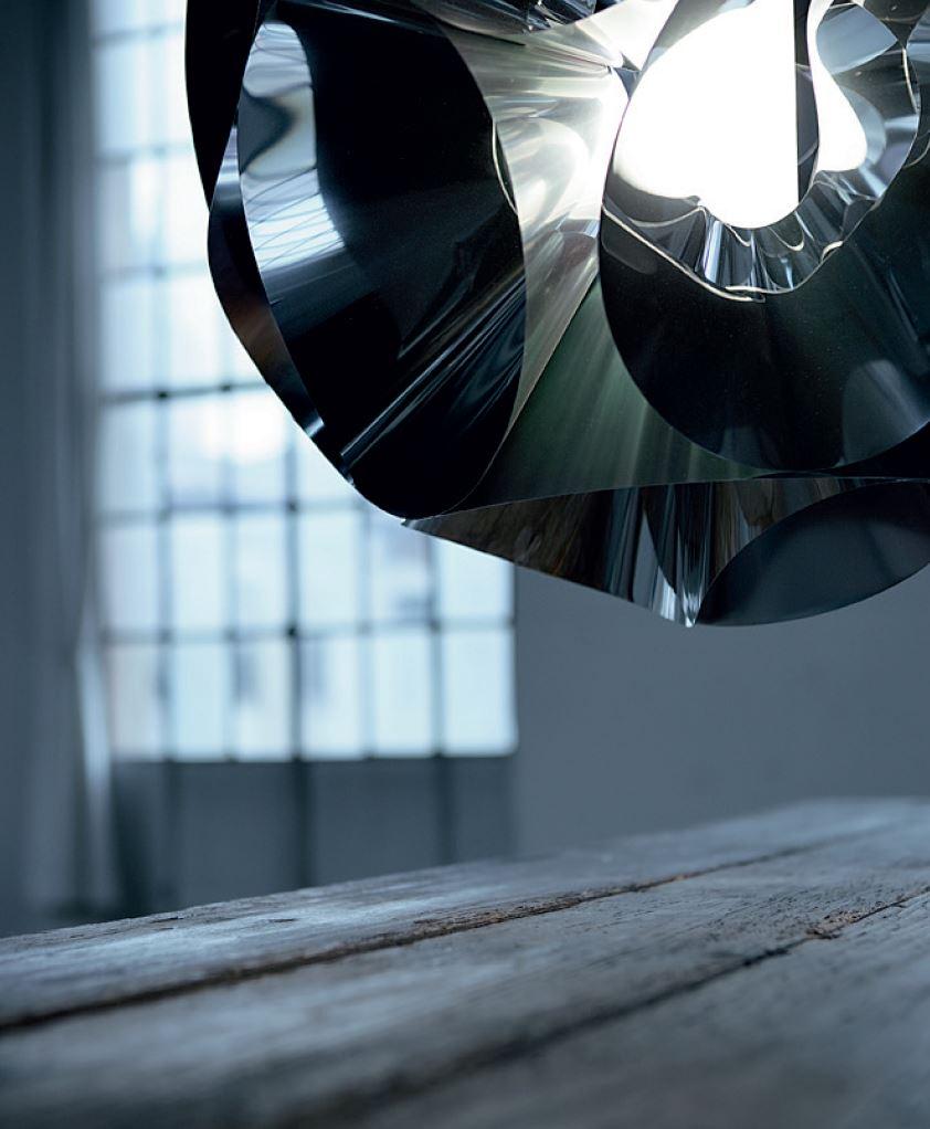 Aluminium pendant lamp | Floral by Panzeri