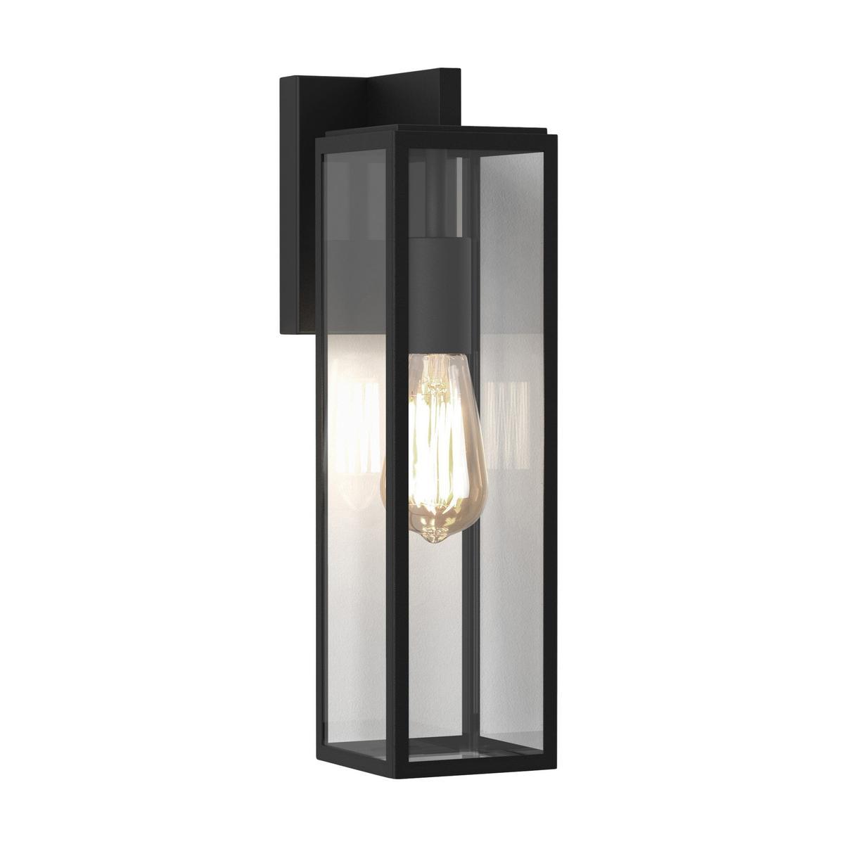 LED glass and steel Outdoor wall Lamp | Harvard Lantern by Astro lighting
