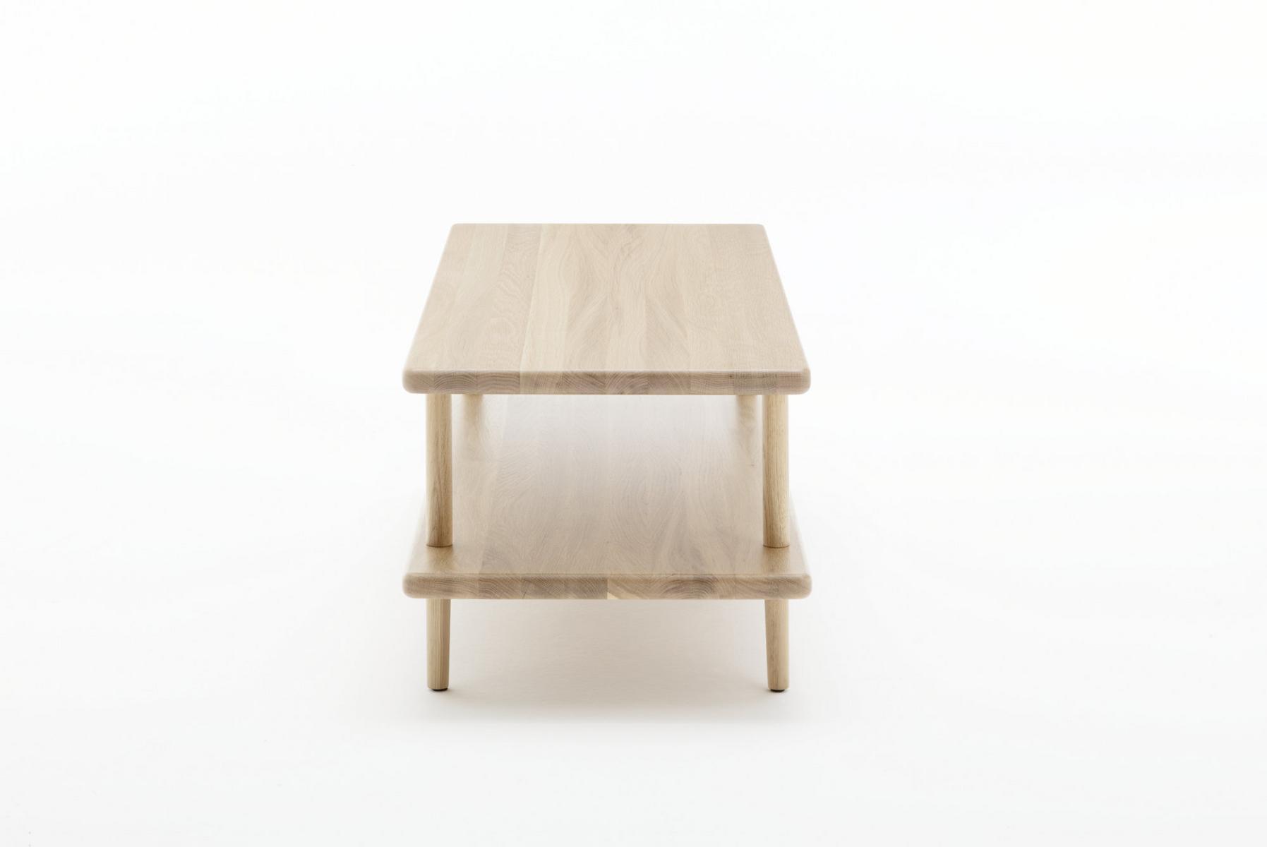Rectangular wooden coffee table | 933 by Rolf Benz