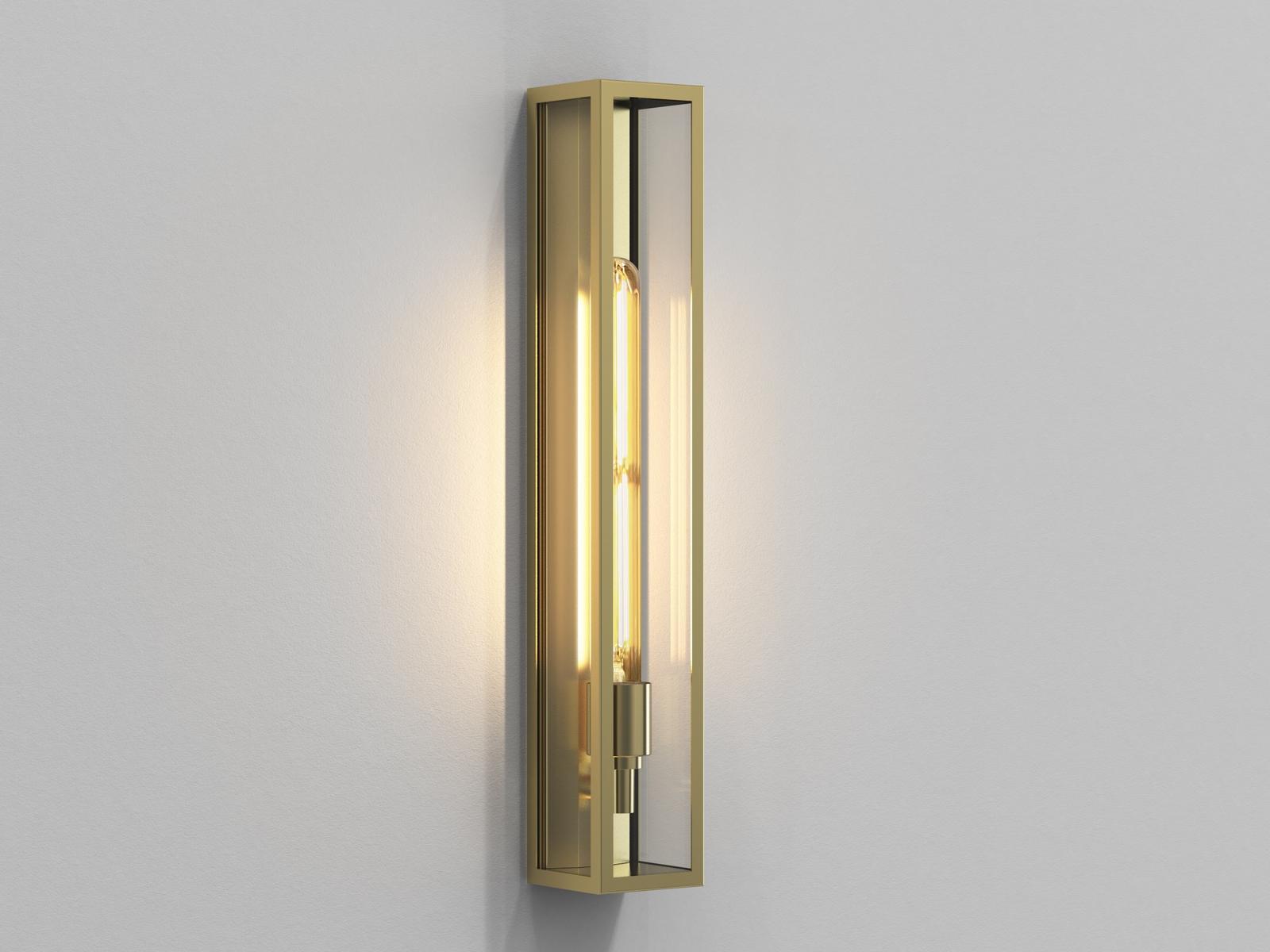 LED wall lamp in brass and glass | Harvard 500 by Astro lighting