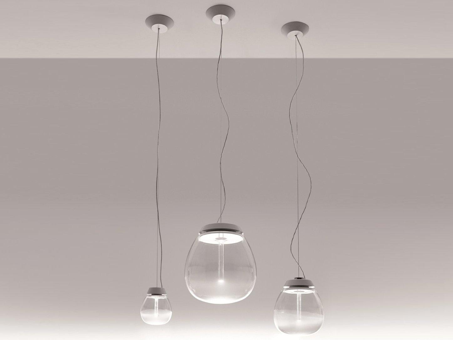 LED blown glass pendant lamp | Empatia by Artemide