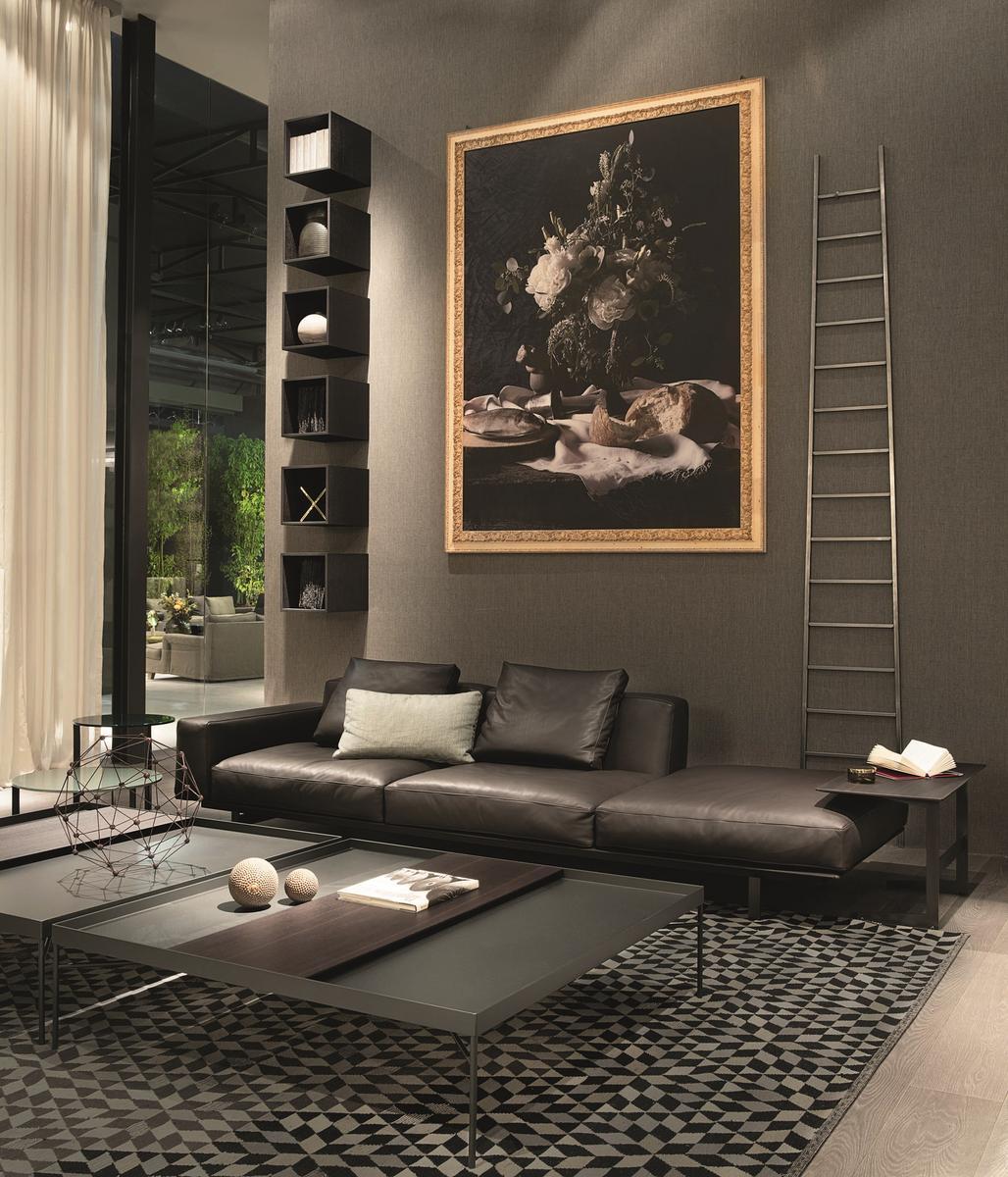 Square coffee table with tray | Mansion by Lema