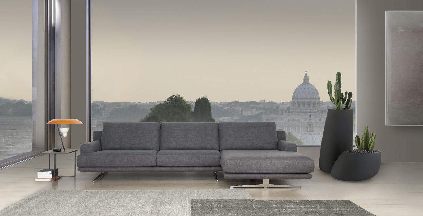 Modular velvet sofa | Cosmo by Calia Italia