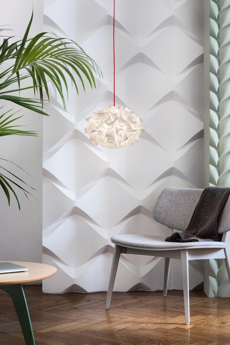 LED Opalflex® pendant lamp | Veli Mini Single Couture by Slamp
