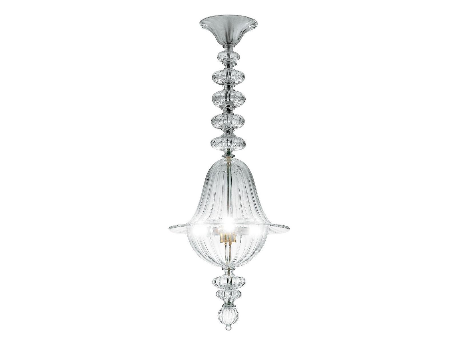 LED blown glass ceiling lamp | 3517 by Leucos