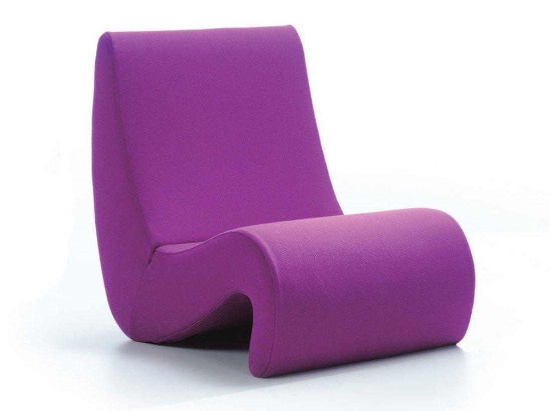 Fabric armchair | Amoebe by Vitra