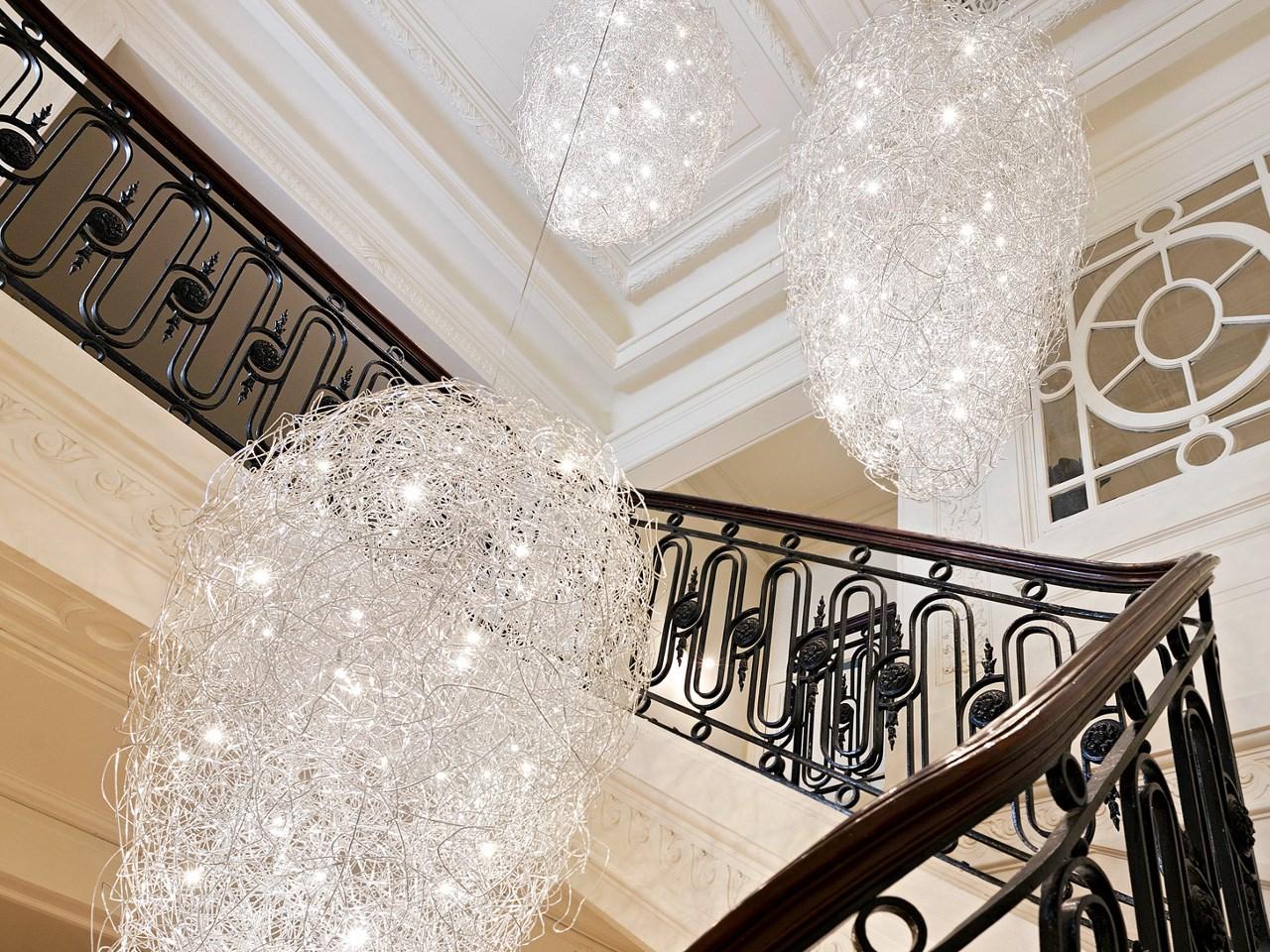 LED pendant lamp | Fil De Fer Nuvola by Catellani & Smith