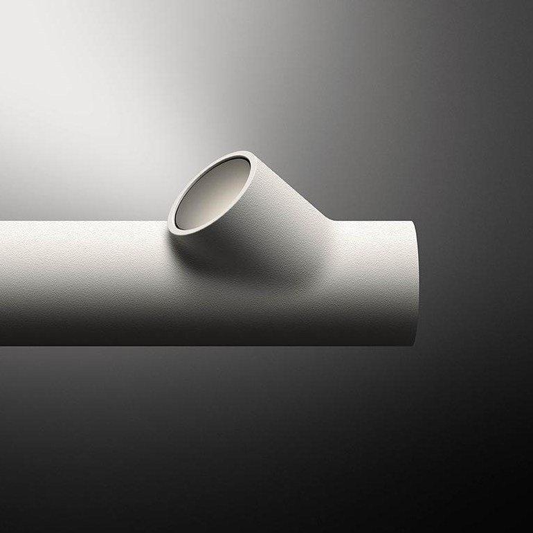 LED direct-indirect light wall lamp | Bamboo by Vibia