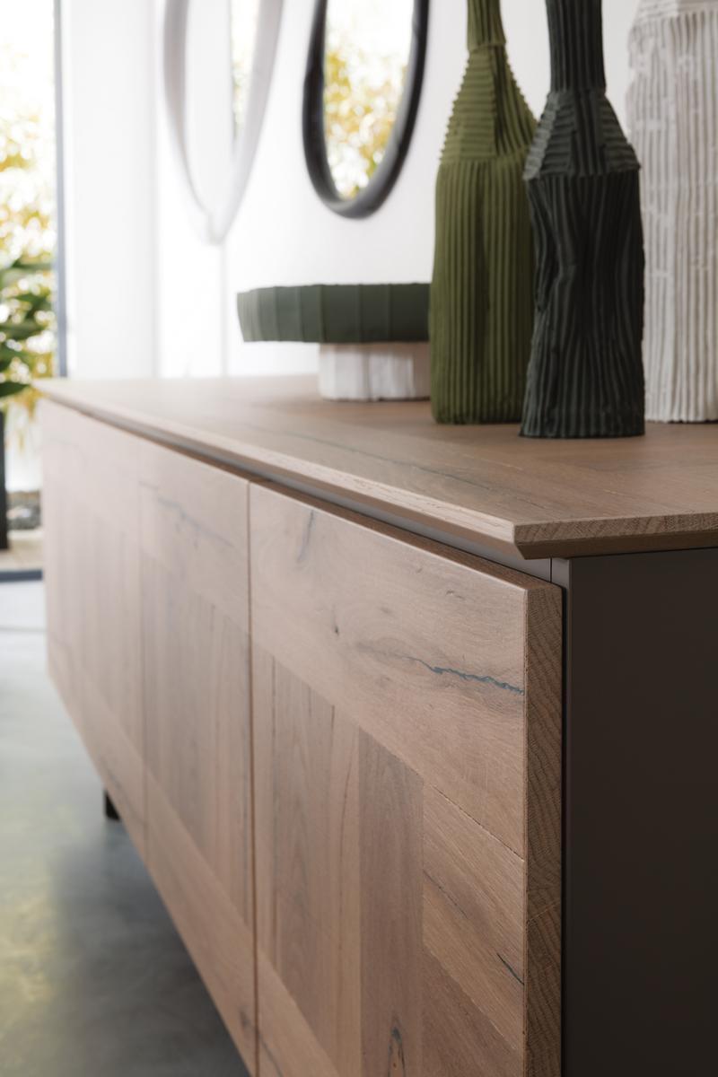 Wooden sideboard with doors | Alizèe by Ozzio Italia