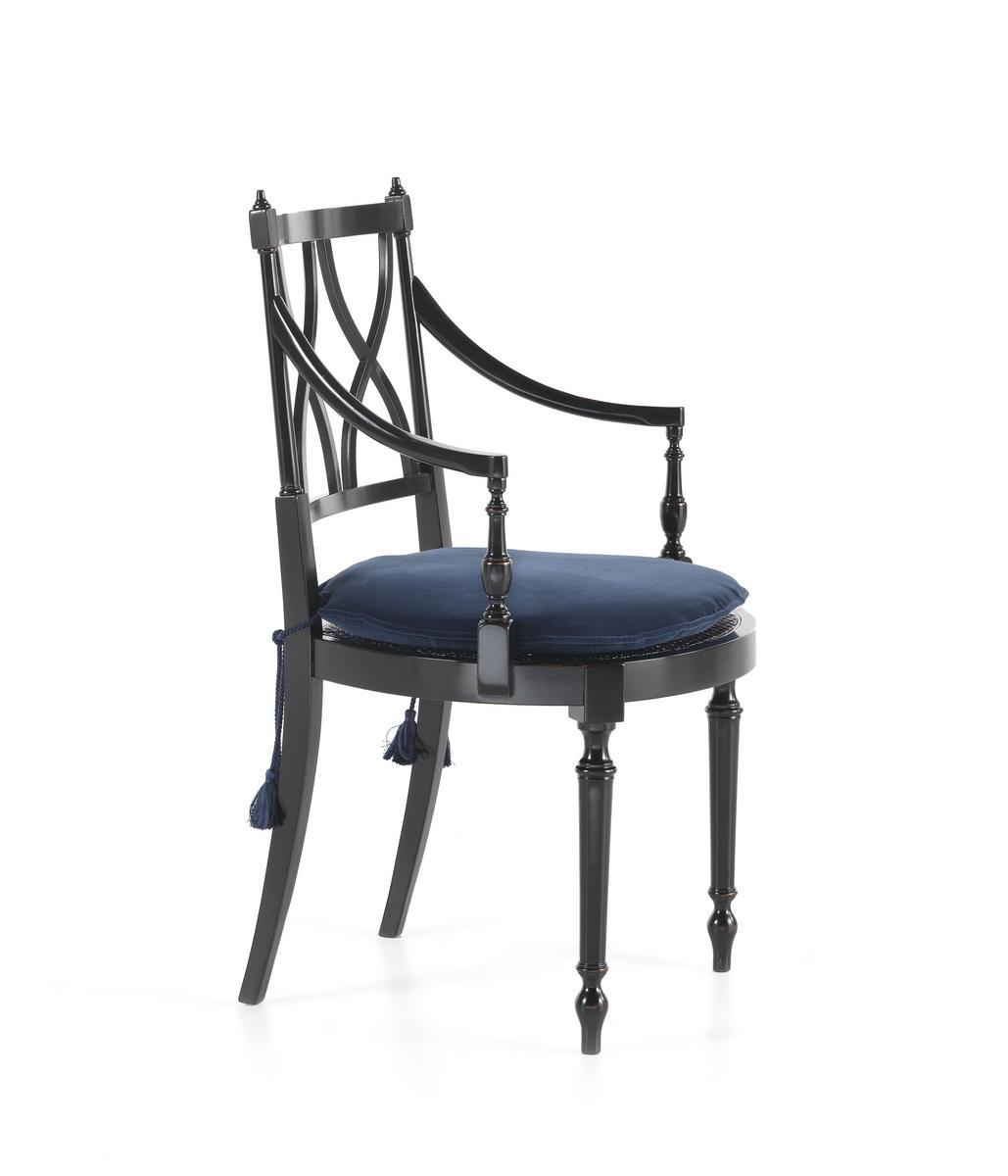 Beech chair with armrests | Bridge by Gianfranco Ferre Home