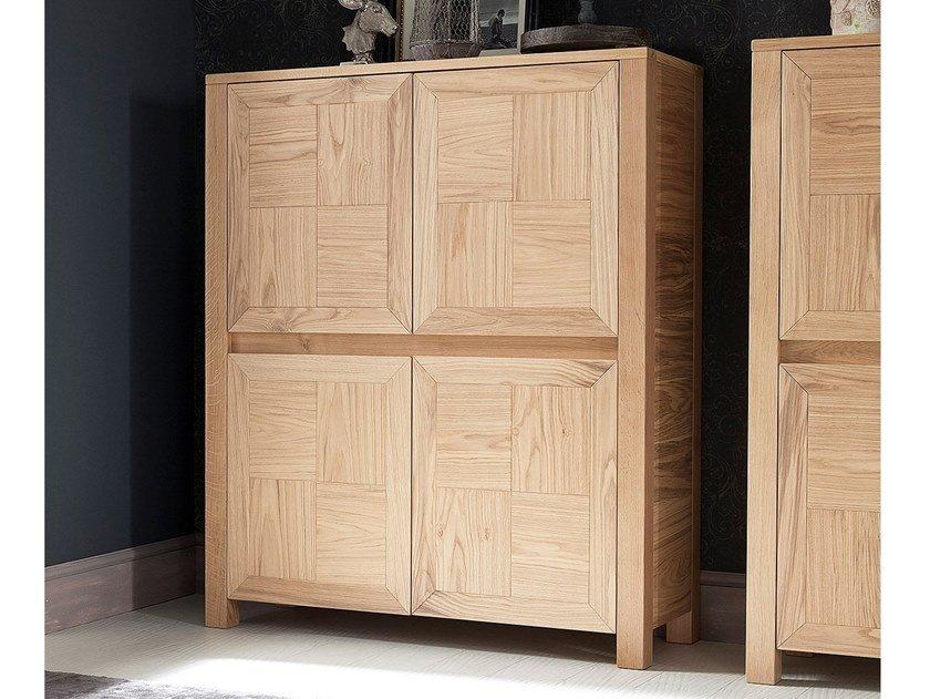 Oak highboard with doors | Break by Altacorte