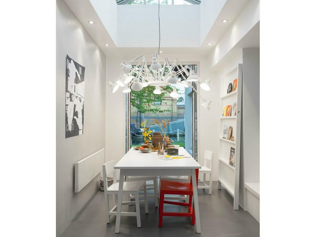 Adjustable steel pendant lamp | Dear Ingo by Moooi