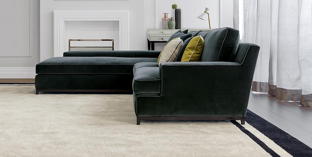 Modular fabric sofa | Hugo by Galimberti Nino