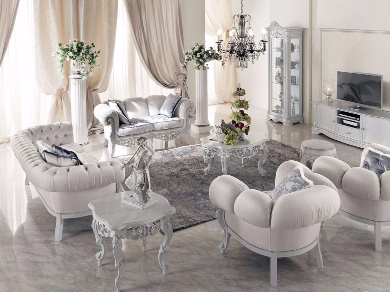 Low rectangular coffee table for living room | 13661 by Modenese Gastone