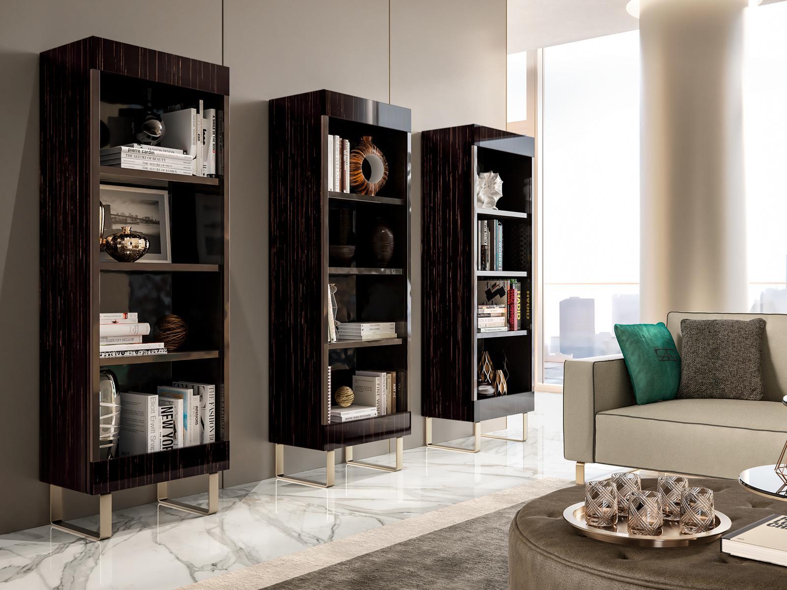 Open wooden bookcase | Richmond Upon Thames by Barnini Oseo