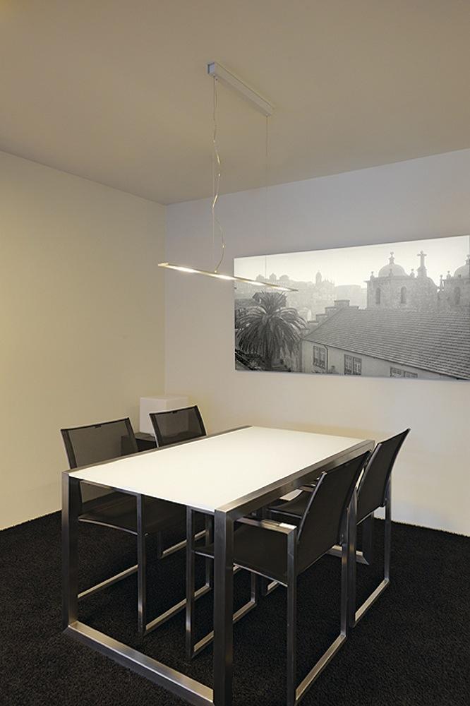 Aluminium pendant lamp in a contemporary style | Cygnis by SLV