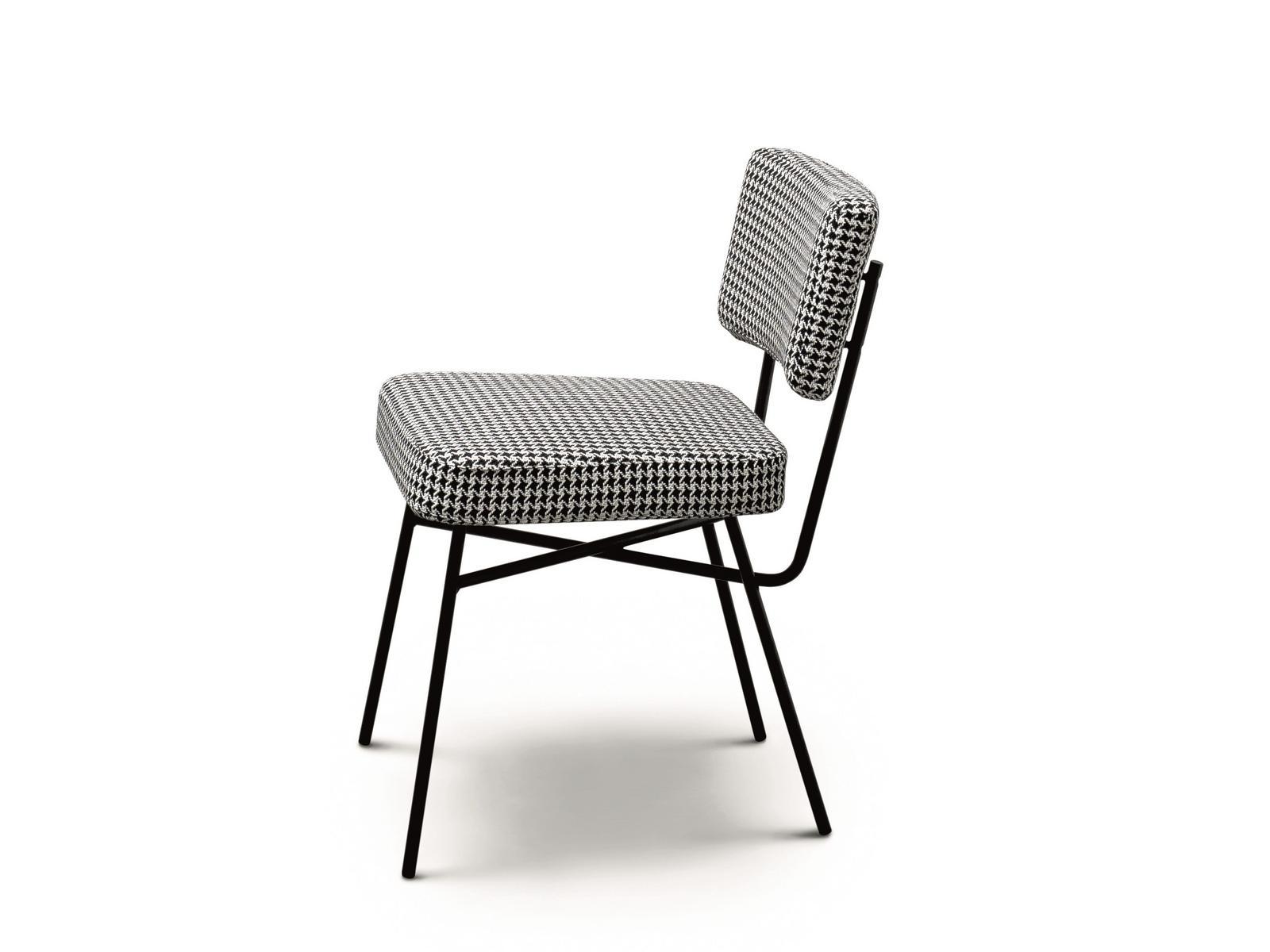 Upholstered fabric chair | Elettra by Arflex