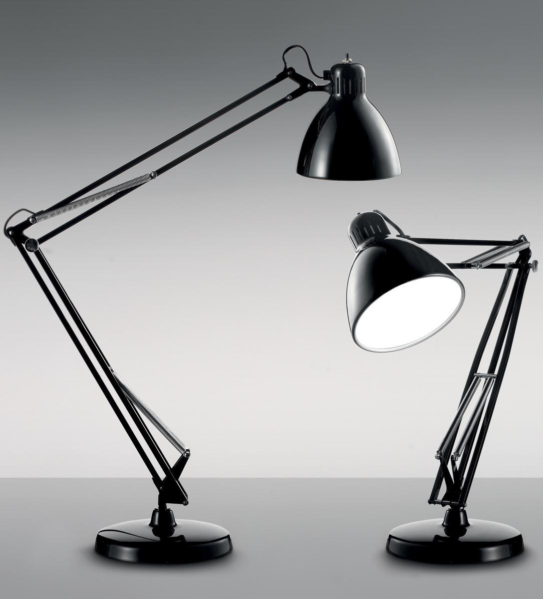 LED adjustable aluminium desk lamp | Jj T-p by Leucos