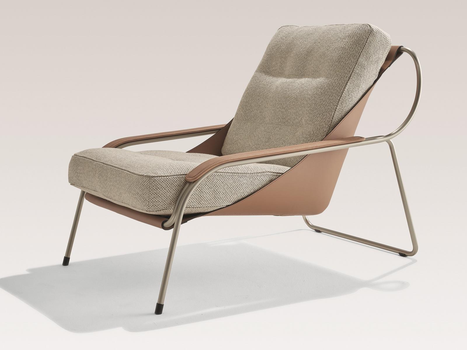 Upholstered fabric Chaise longue | Maggiolina by Zanotta