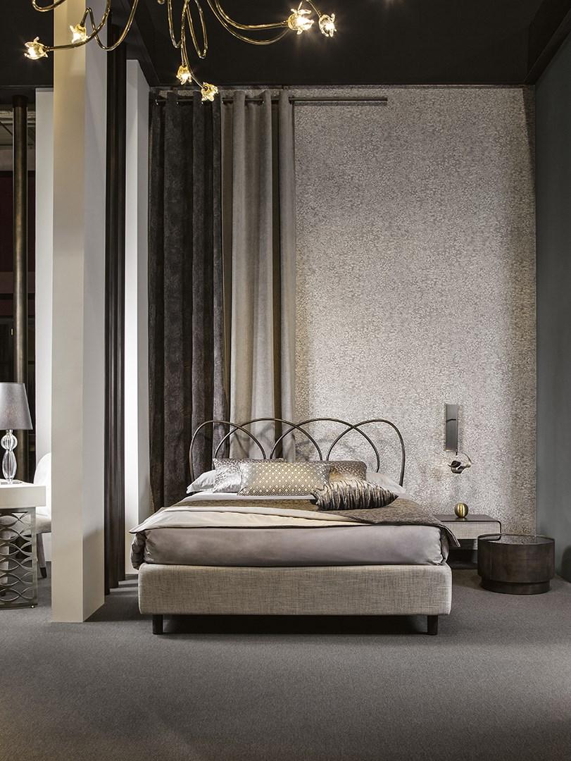 Rectangular metal bedside table | Taolino by Cantori