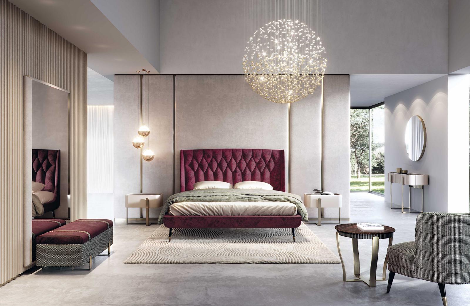 Wooden bedside table with drawers | Eden L by Capital Collection