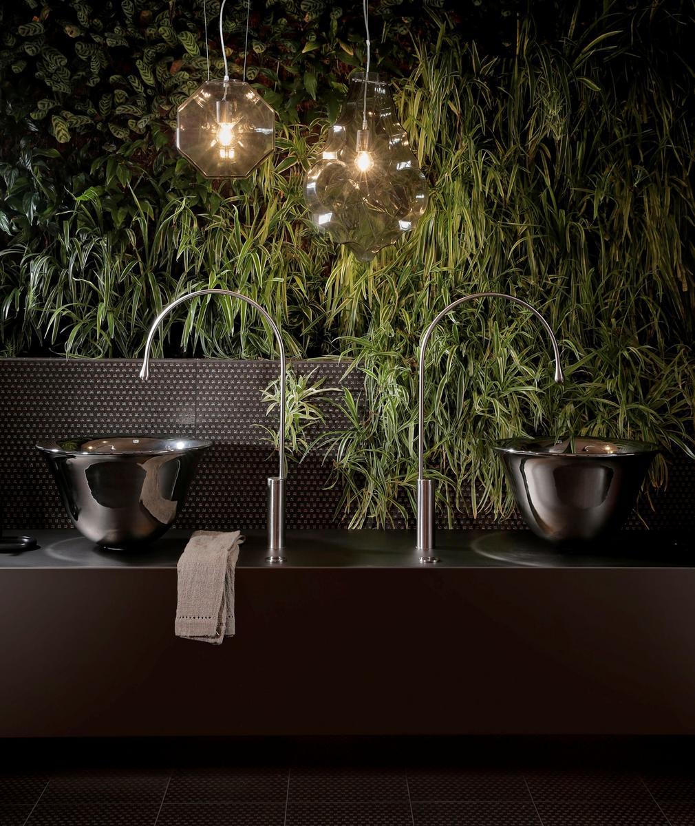 Glass pendant lamp | 24 Karati Se113 by Karman