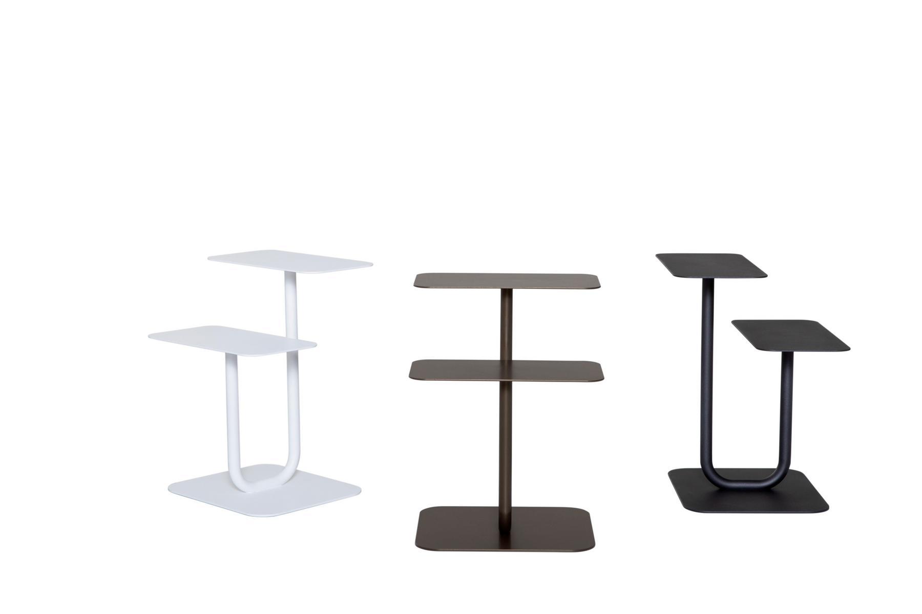 Painted metal coffee table | Levels by Tonin Casa