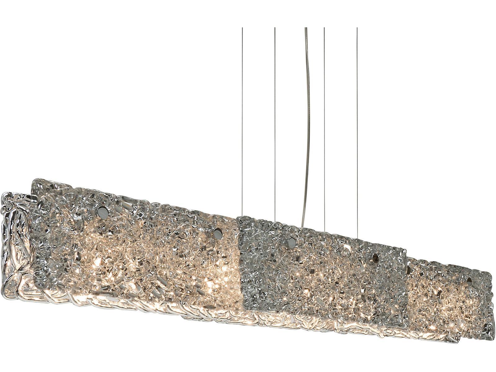 Direct-indirect light glass pendant lamp | Nightlife H5 by Ilfari