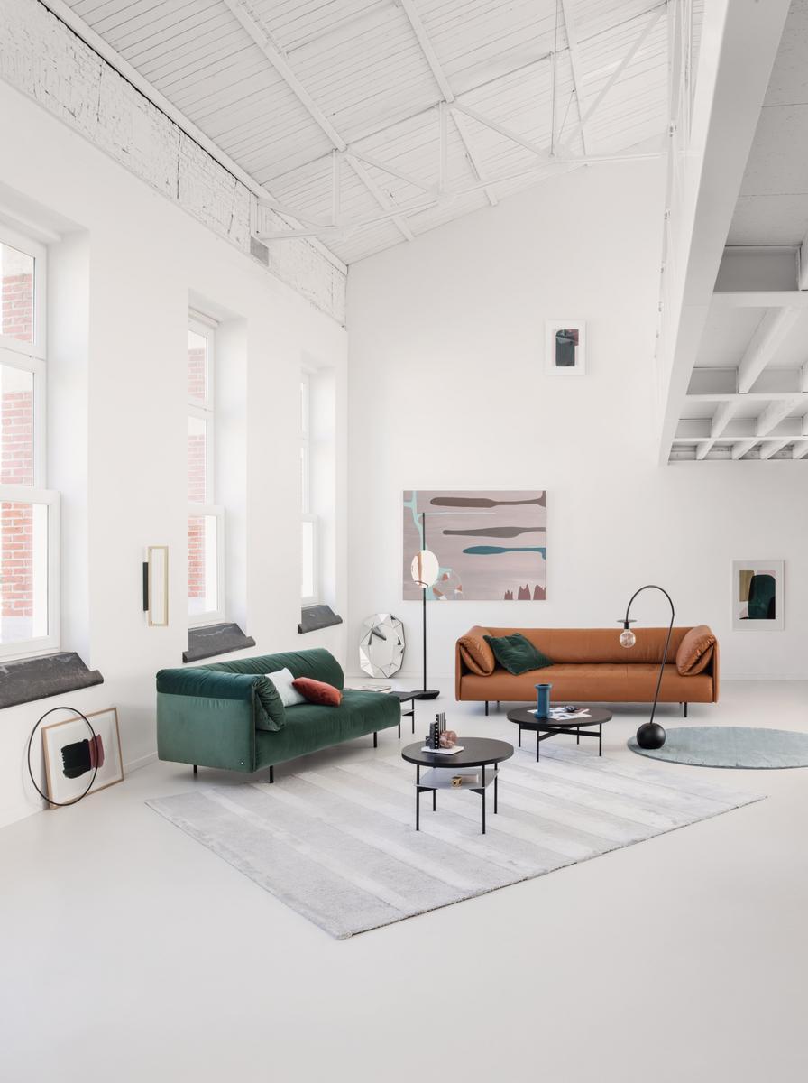 Leather sofa | 520 Alma by Rolf Benz