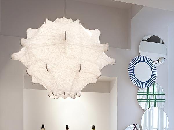Cocoon resin pendant lamp | Cocoon Taraxacum by Flos