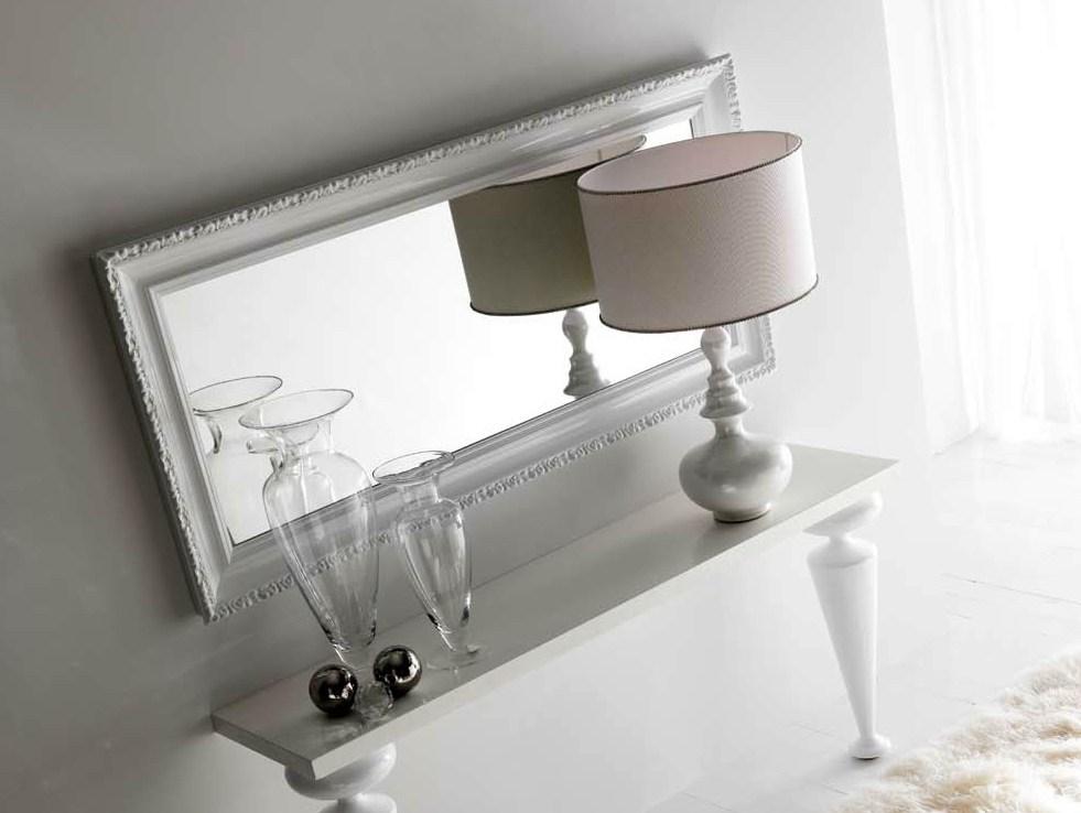 Wall-mounted framed mirror | Greta by Corte Zari