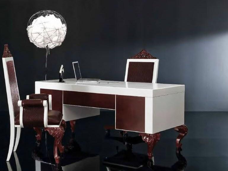 Rectangular writing desk | Minimal Baroque by Modenese Gastone