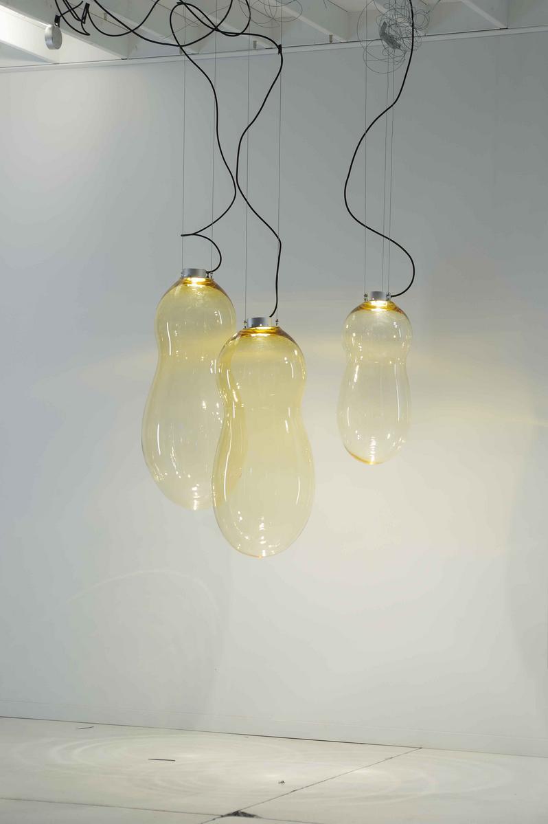 LED glass pendant lamp | Baby Bubble by Dark