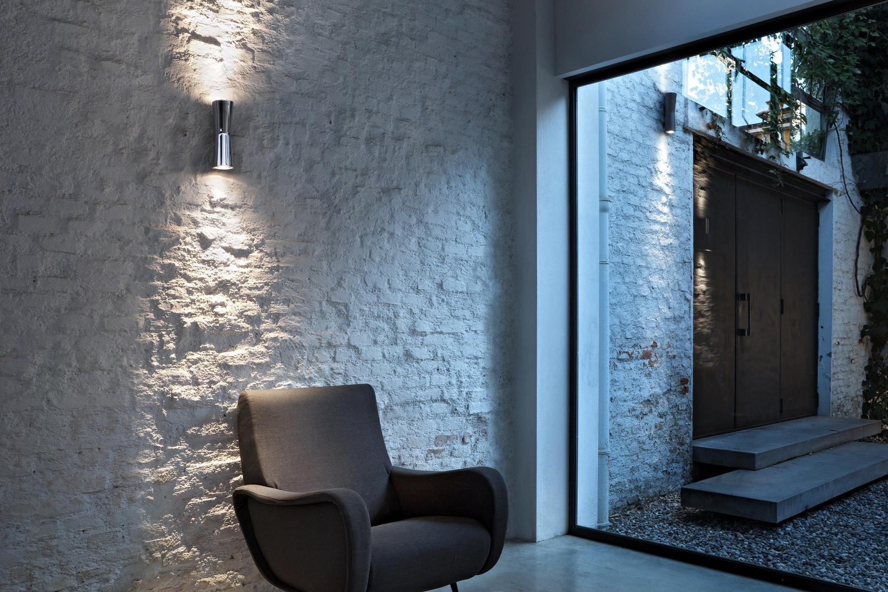 LED aluminium wall lamp | Clessidra by Flos