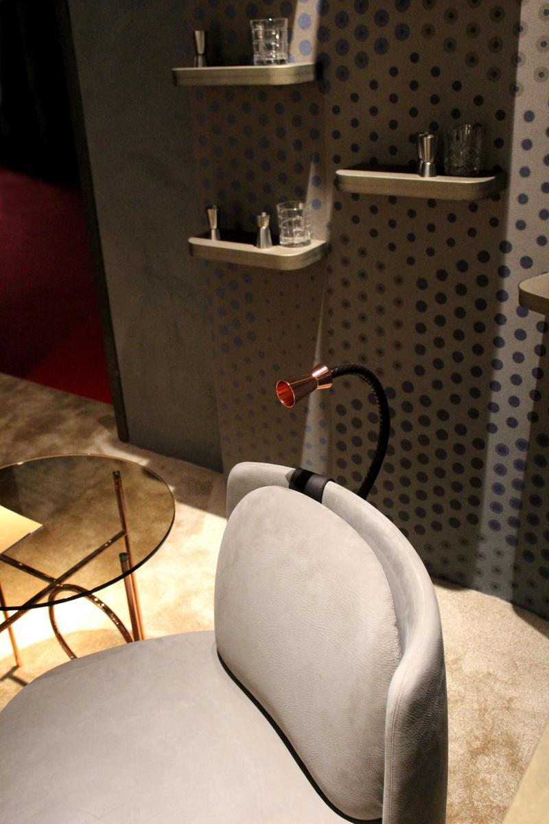 LED desk lamp with USB charging | G+t Battery by Contardi