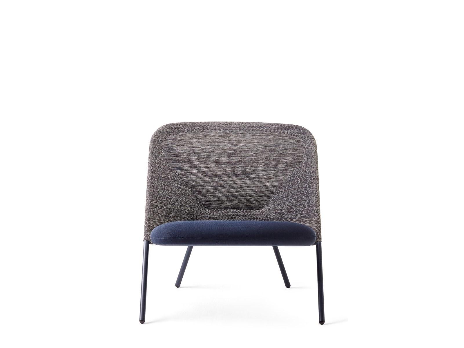 Upholstered easy chair | Shift Lounge Chair by Moooi