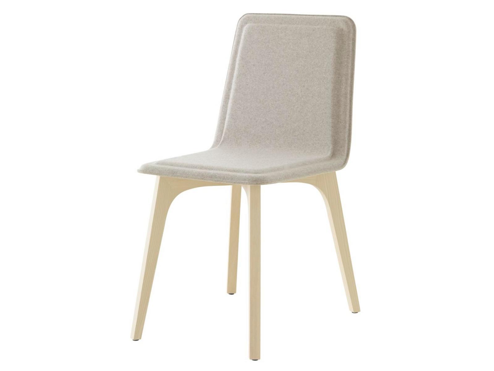 Upholstered fabric chair with removable cover | Vik 2 by Ligne Roset