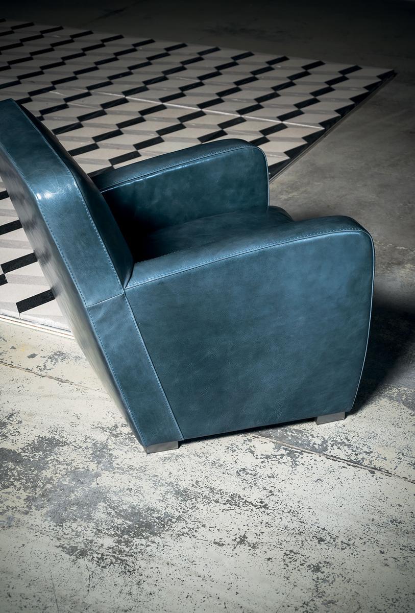 Leather armchair | Berlino by Baxter