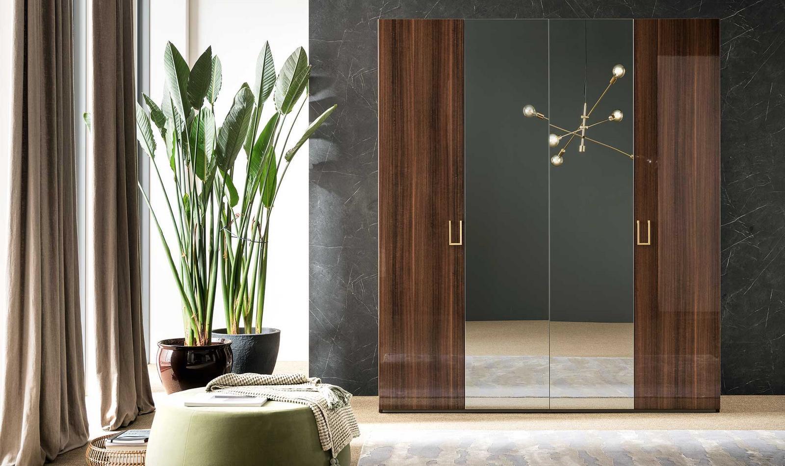 Veneer bedroom set | Mid Century by ALF Italia