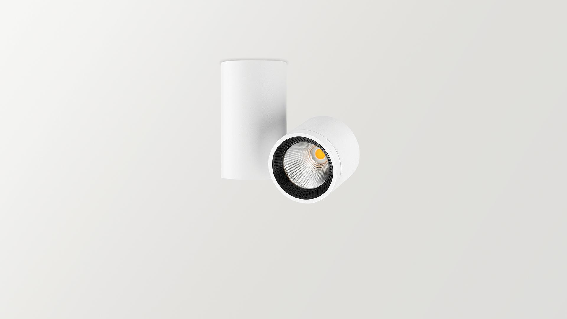 LED round ceiling spotlight | Io Surface by Arkoslight