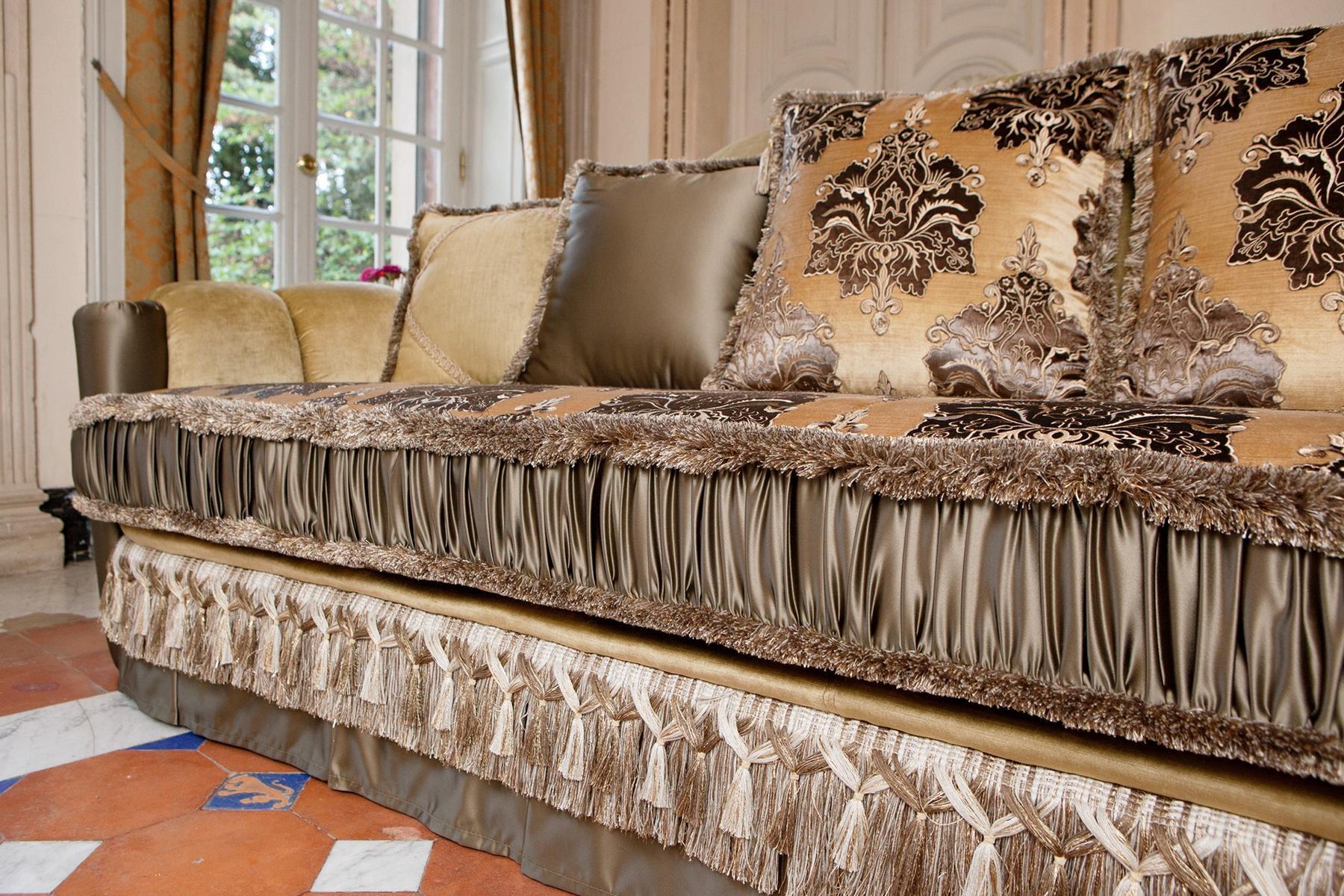 4 seater fabric sofa | Malvina Cannelloni by Domingo salotti