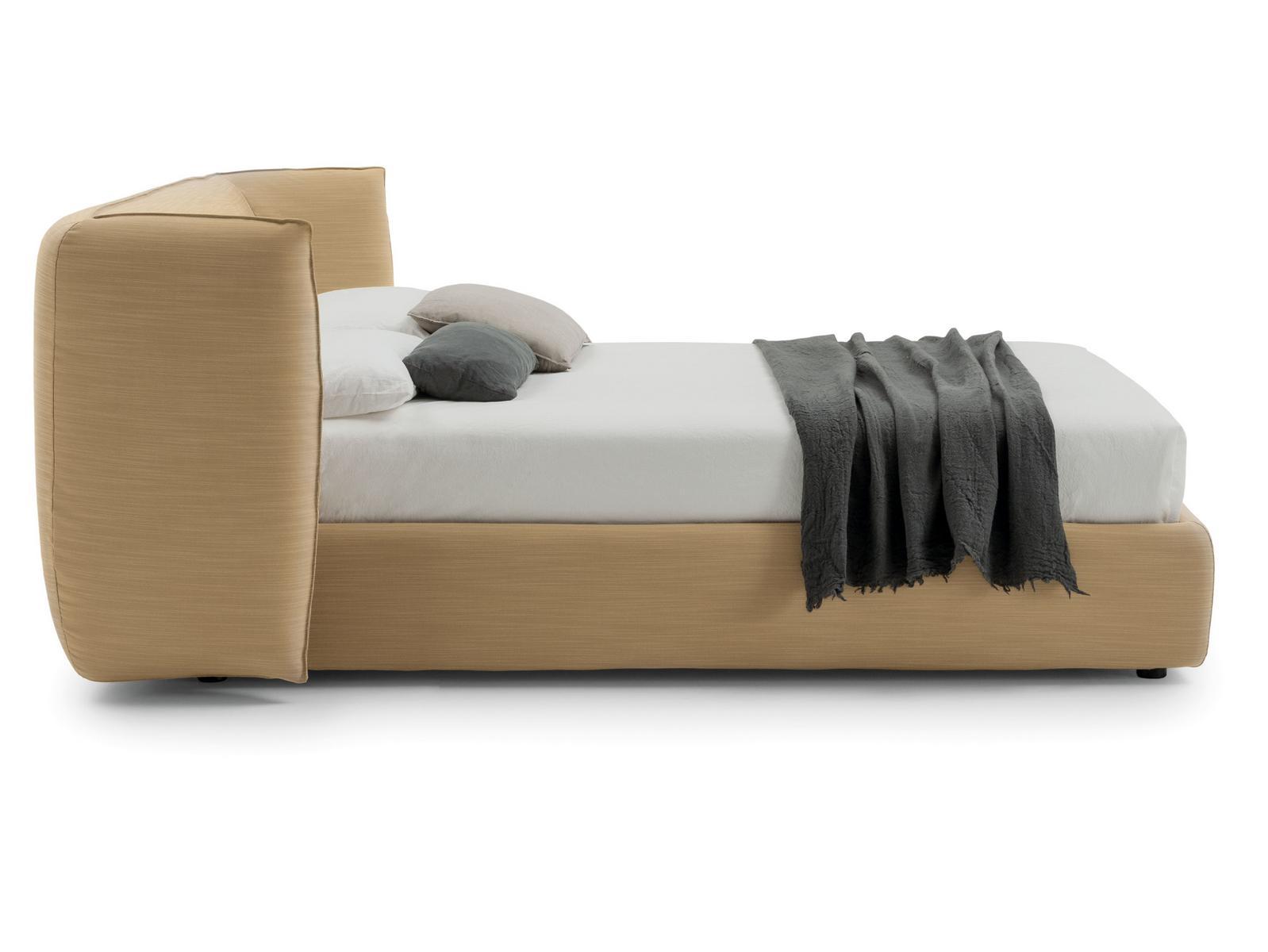 Double bed with removable cover | Jill by Bolzan letti