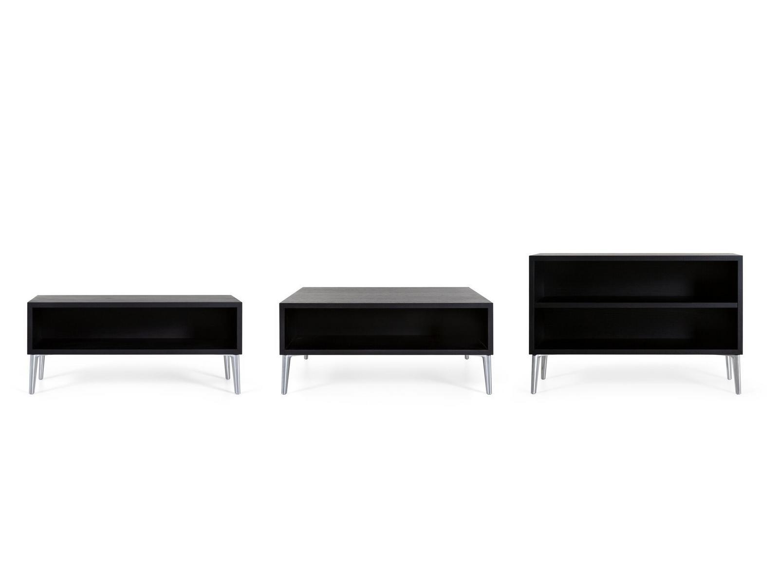 Low coffee table with storage space | Sofa So Good Shelf by Moooi